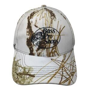 Bass Pro Shops Snapback Hat Multicolor Camo One Size Embroidered Gone Hunting